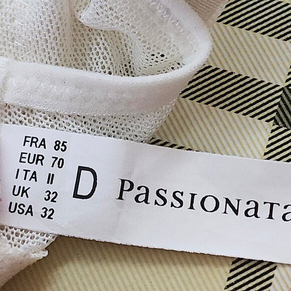 Passionata Underwired So Pretty Floral Lace T Shirt Bra Peach NEW NWT Size 32D - Picture 6 of 8